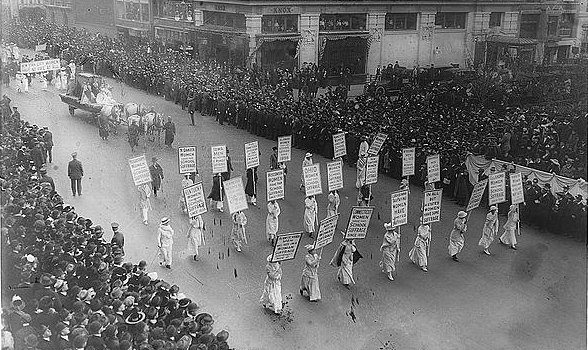 suffrage parade